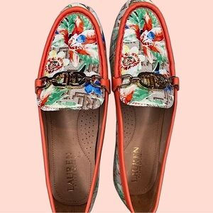 Lauren Ralph Lauren Floral loafers (new)